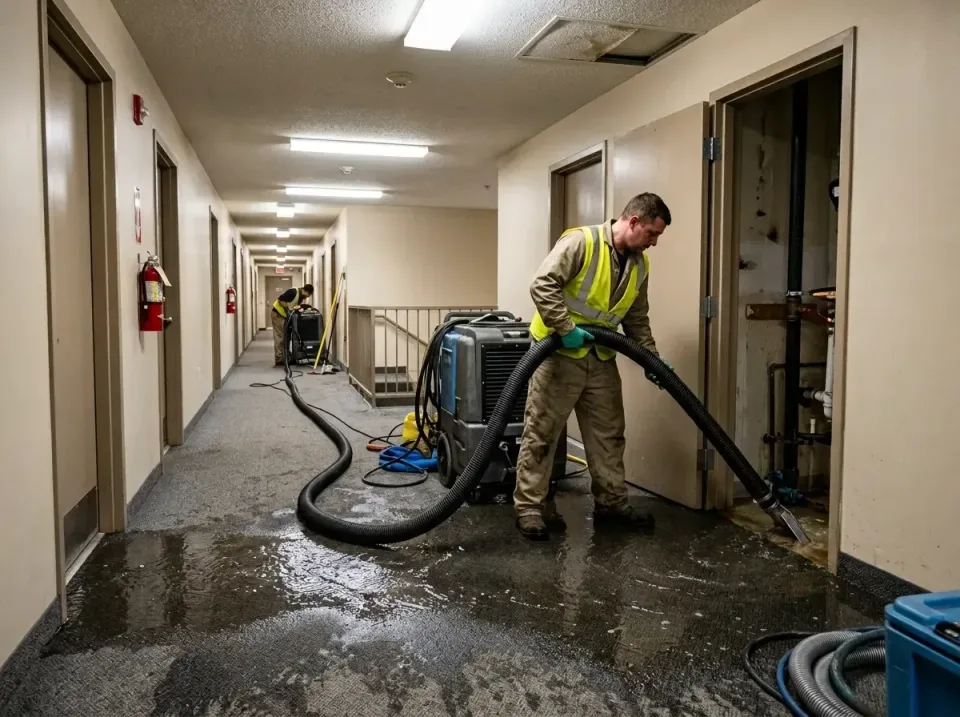 multi-unit-apartment-hallway-f-005 — frequently asked questions, Emergency Burst Pipe Water Extraction & Removal in Troutman…